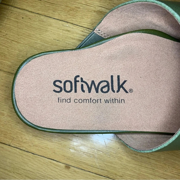 SoftWalk Corsica Sandal in Dark Olive - Size 6.5W - Picture 7 of 11